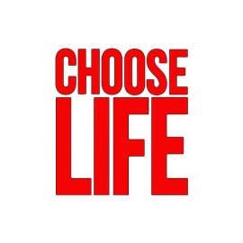 tee shirt choose life slogan trainspotting T2