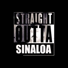 tee shirt el chapo straight outta sinaloa