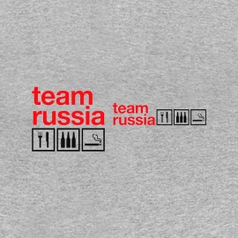 tee shirt team russia alcool