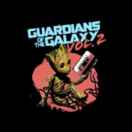 tee shirt gardians galaxy volume 2 groots