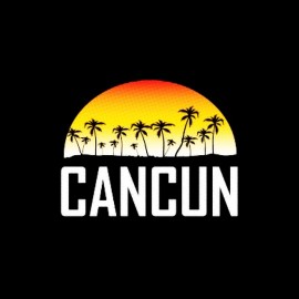 tee shirt cancun mexique