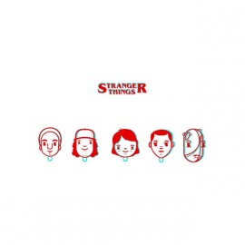 tee shirt Stranger Things effet 3d