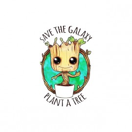 tee shirt groot guardiens de la galaxie sauver un arbre