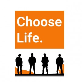 tee shirt choose life transpotting original