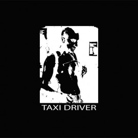 Tee shirt Taxi Driver blanc/noir