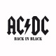 ACDC t-shirt Black / White