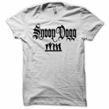 Tee shirt Snoop Dogg noir/blanc