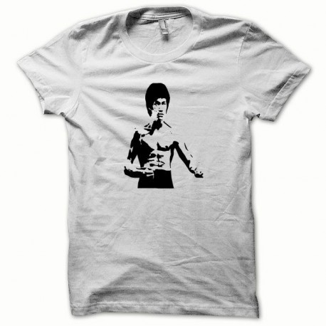 Bruce Lee Camiseta negro / blanco