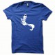 Camiseta Bruce Lee Blanco / azul real