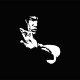 Tee shirt Bruce Lee blanc/noir