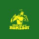 Tee shirt Bruce Lee jaune/vert bouteille