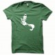 Camiseta Bruce Lee frasco blanco / verde