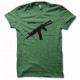 Tee shirt AK-CPM SOVIET noir/vert bouteille