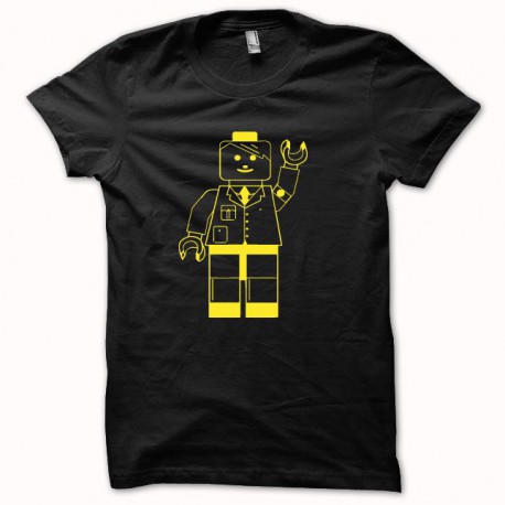Tee shirt Parodie Lego Hitler jaune/noir
