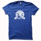 Tee shirt Fringe Division bleu/blanc