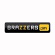 Tee shirt sexe Brazzers porno blanc slim fit