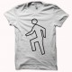 Camiseta de LMFAO Riendo mi asno de mierda apagado blanca