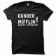 Tee shirt the office dunder mifflin  noir