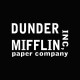 Tee shirt the office dunder mifflin  noir