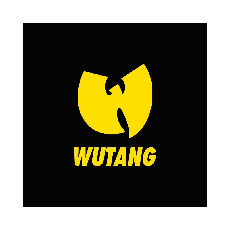 Shirt Wu-Tang Clan yellow / black.