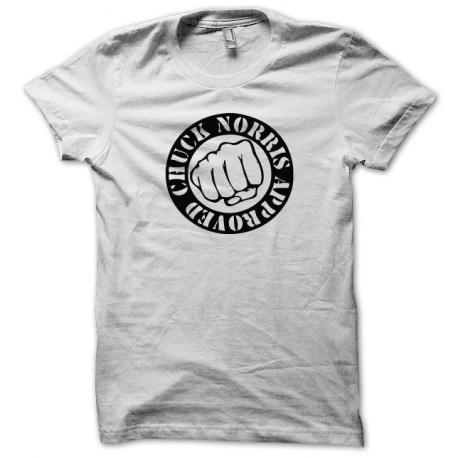 Chuck Norris t-shirt black / white