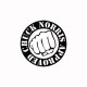 Chuck Norris camiseta negro / blanco