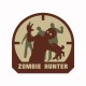 Zombie Hunter white T shirt