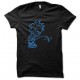 Pee baby t-shirt blue / black