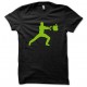 Tee shirt Street fighters apple vert/noir