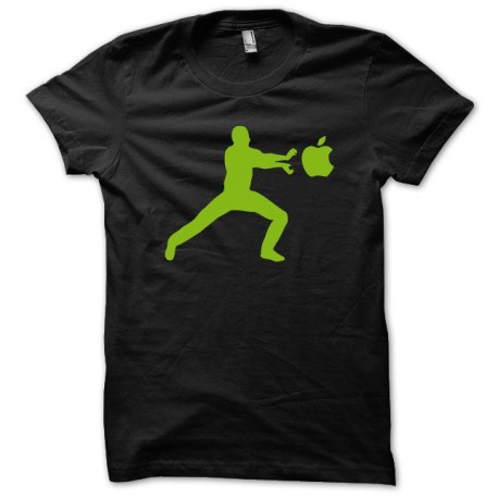 Tee shirt Street fighters apple vert/noir