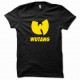 Tee shirt Wu-Tang Clan jaune/noir
