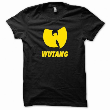 Camisa Wu-Tang Clan amarillo / negro