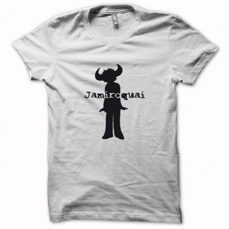 Tee shirt Jamiroquai noir/blanc slim fit