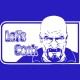 Tee shirt Breaking bad Heisenberg let's cook white / blue