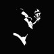 Tee shirt Serge Gainsbourg  blanc/noir