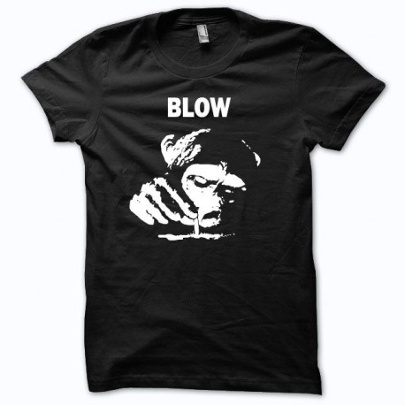 Shirt Blow cocaine Parody black / white
