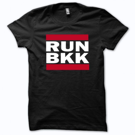 Tee shirt RUN BKK﻿ noir 