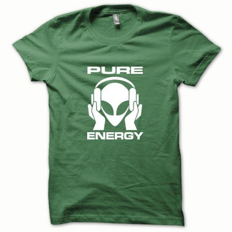 Tee shirt Pure Energy blanc/vert bouteille