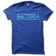 Tee shirt Bacteria microbes bleu royal
