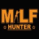 Camisa naranja de MILF Hunter / negro