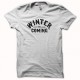 Tee Shirt Game of Thrones Game of thrones black / white