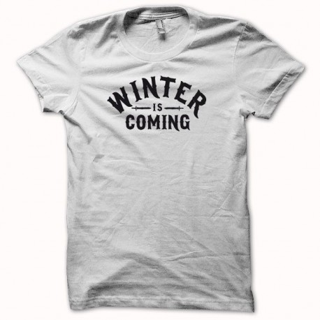 Tee Shirt Game of Thrones Game of thrones black / white