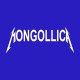 Tee shirt Mongollica parodie metallica bleu royal