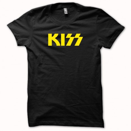 Shirt Kiss yellow / black