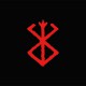Tee shirt Berserk rouge/noir