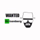 Tee shirt Breaking bad Wanted Heisenberg blanc