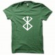 Tee shirt Berserk blanc/vert bouteille