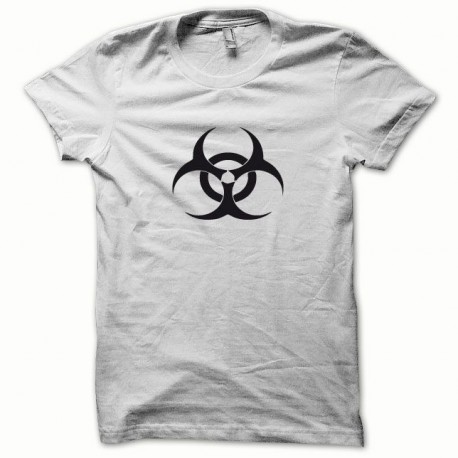 Tee shirt Biohazard noir/blanc