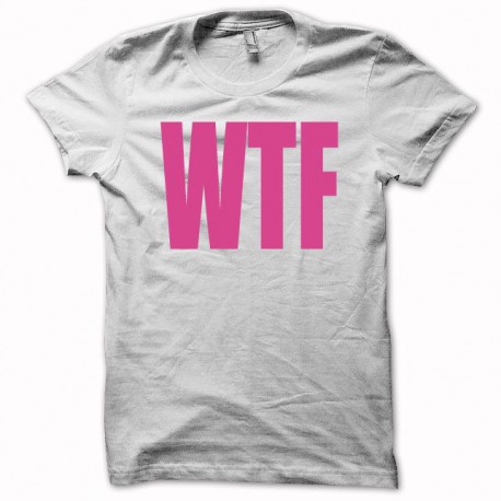Camisa de WTF qué la cogida blanco