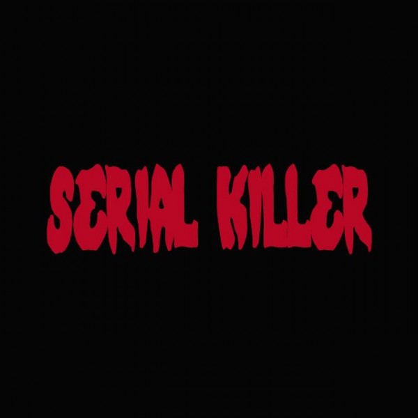 T-shirt Serial Killer red on black